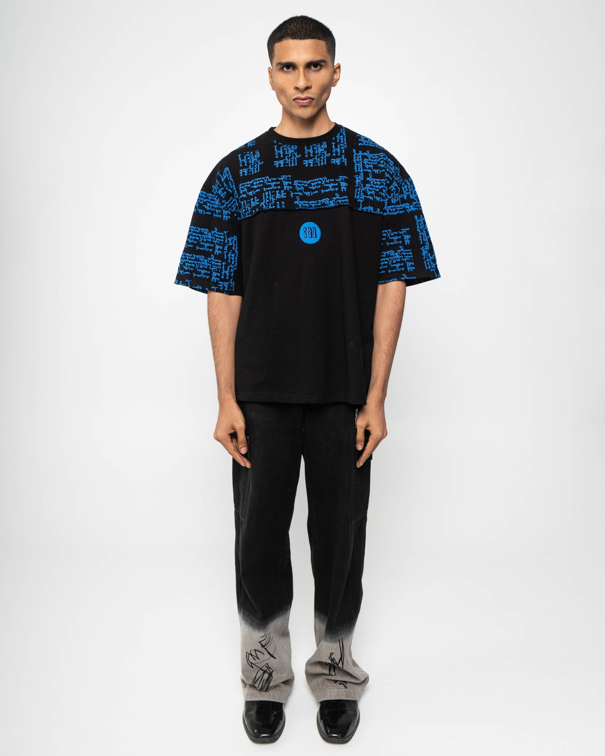 Black Scribble Tshirt