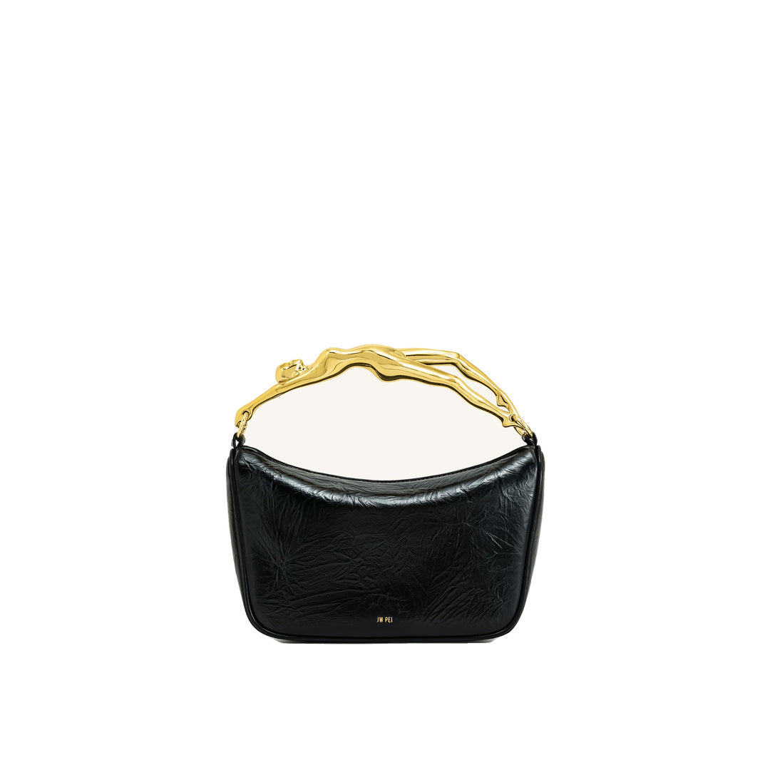JW PEI Jenny Human-shaped Handle Handbag - Black