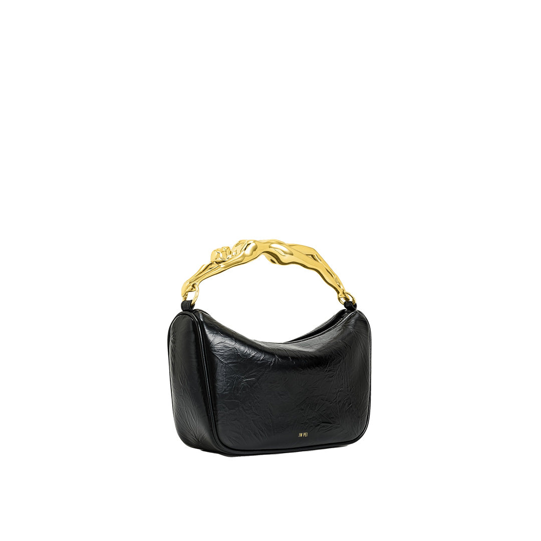 JW PEI Jenny Human-shaped Handle Handbag - Black
