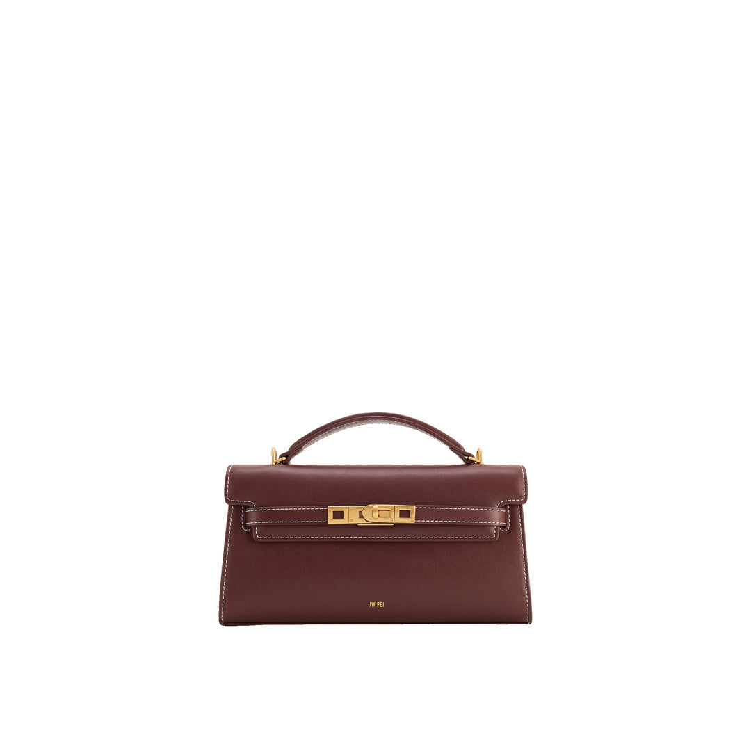 JW PEI Noor Top Handle Bag - Reddish Brown