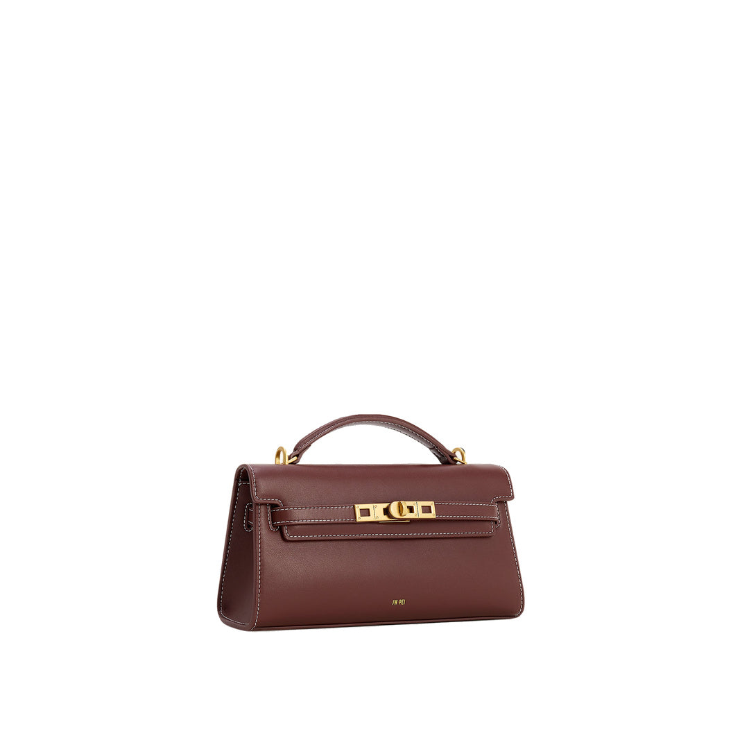 JW PEI Noor Top Handle Bag - Reddish Brown