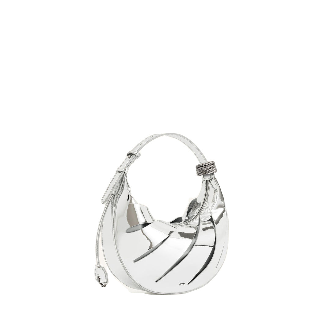 JW PEI Jana Hollow Out Shoulder Bag - Silver