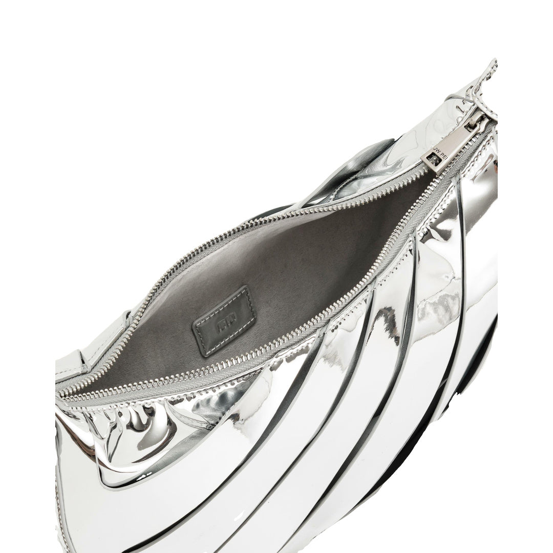 JW PEI Jana Hollow Out Shoulder Bag - Silver