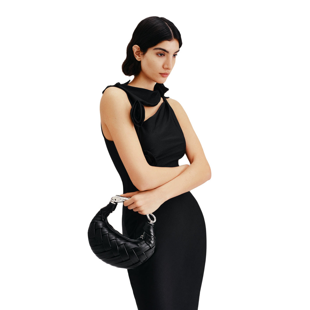 JW PEI Orla Weave Handbag - Black