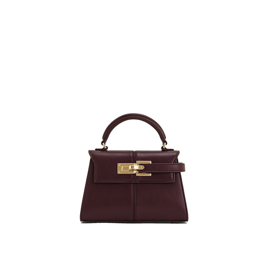 JW PEI Elise Top Handle Bag - Deep Burgundy
