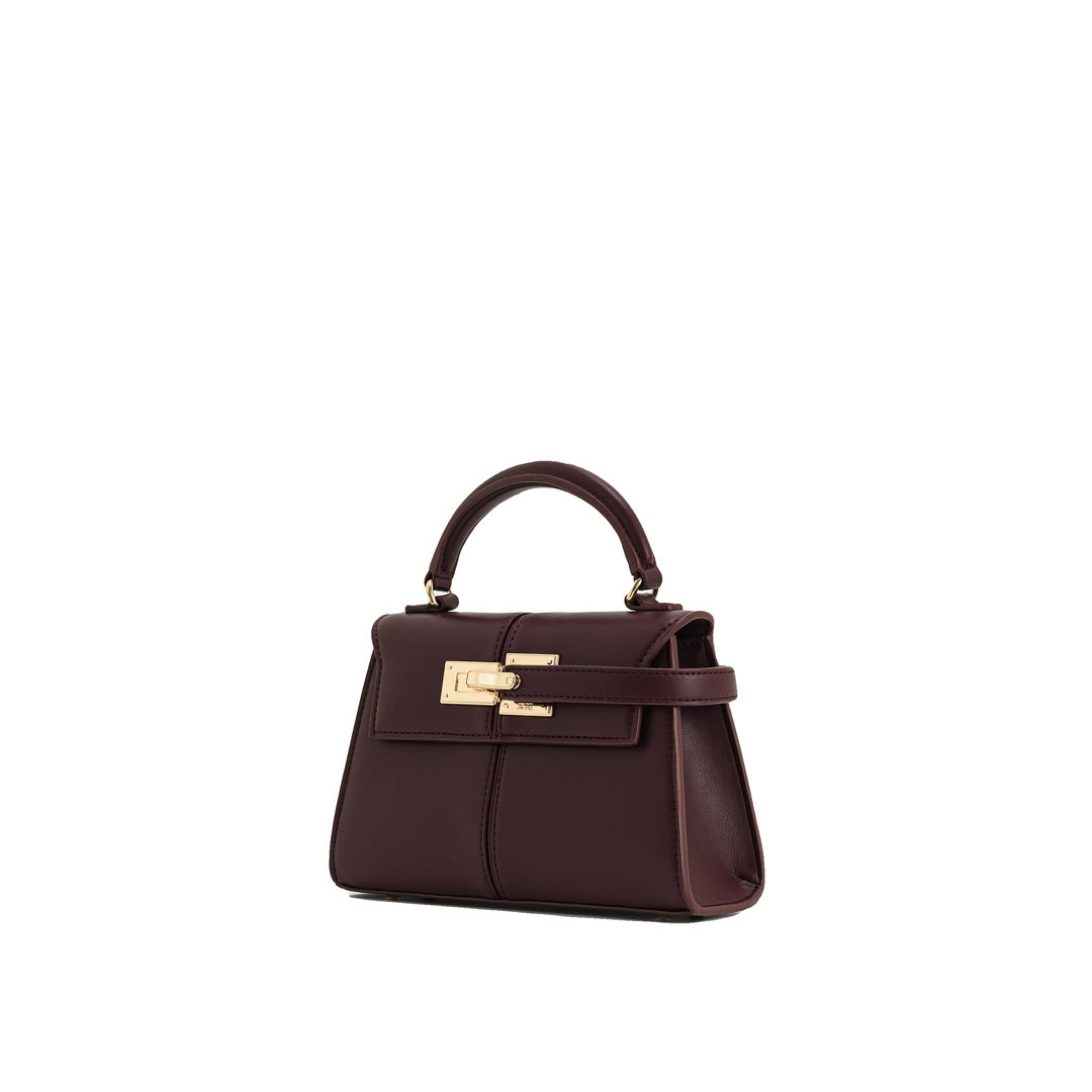 JW PEI Elise Top Handle Bag - Deep Burgundy