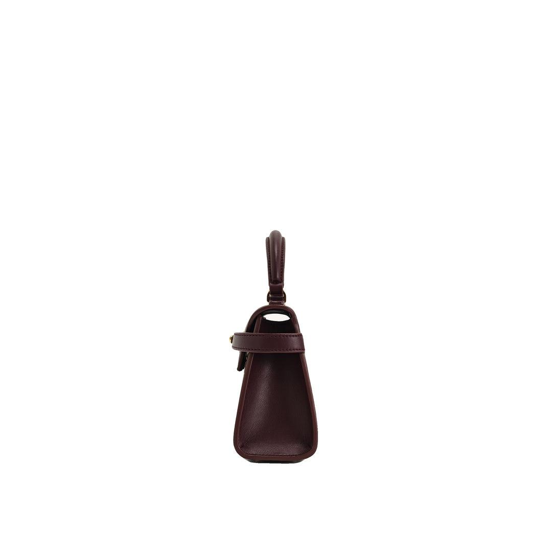 JW PEI Elise Top Handle Bag - Deep Burgundy