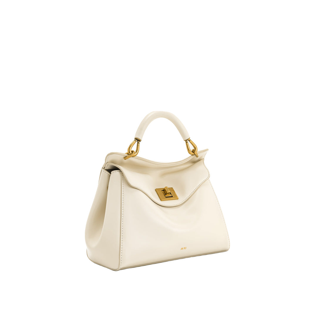 JW PEI Lucia Classic Top Handbag - White