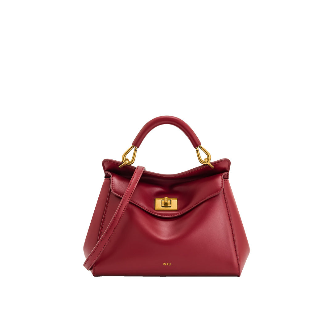 JW PEI Lucia Classic Top Handbag - Claret
