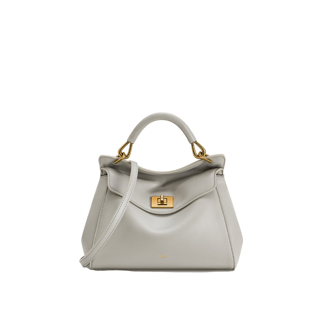 JW PEI Lucia Classic Top Handle Bag - Light Gray