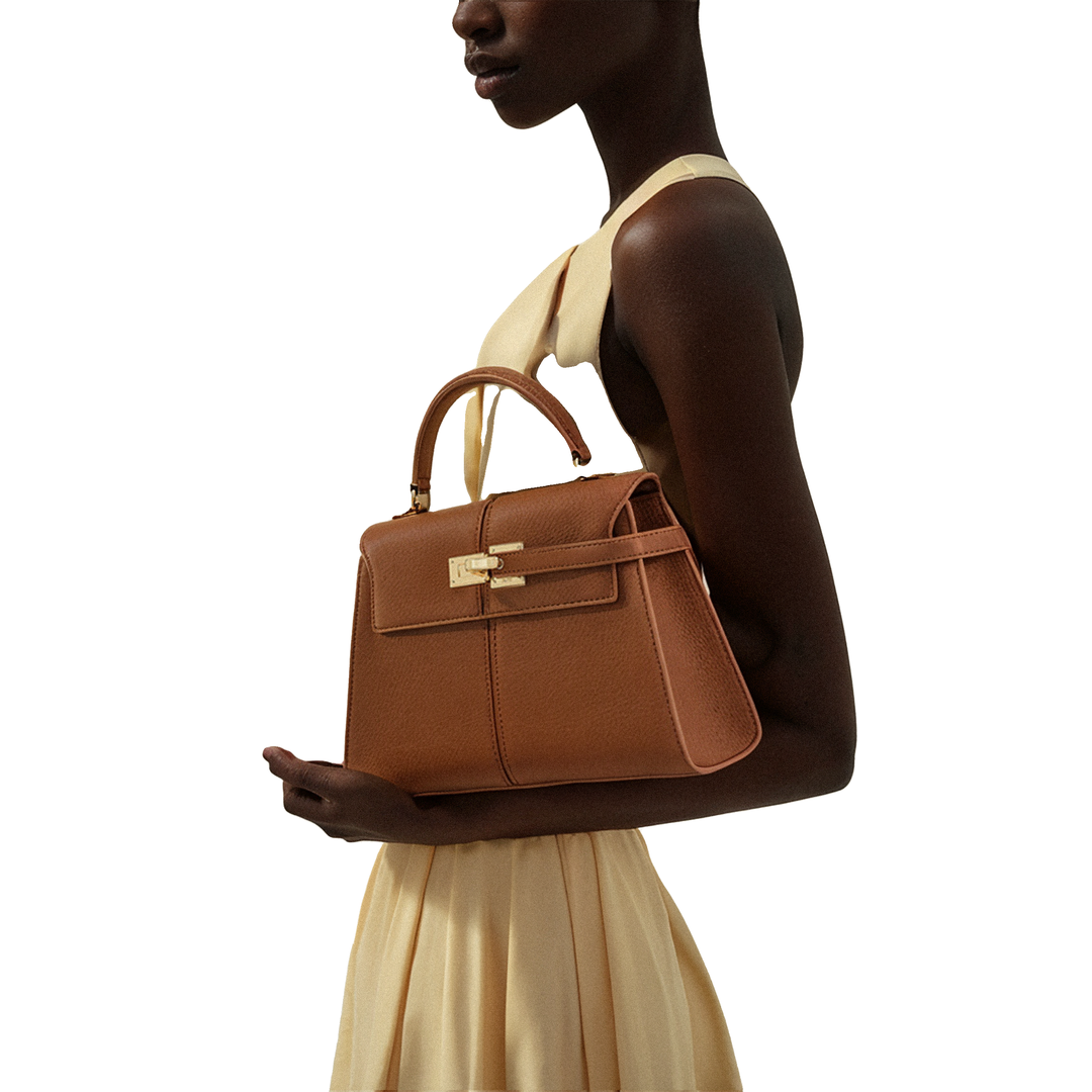 JW PEI Elise Large Top Handle Bag - Brown