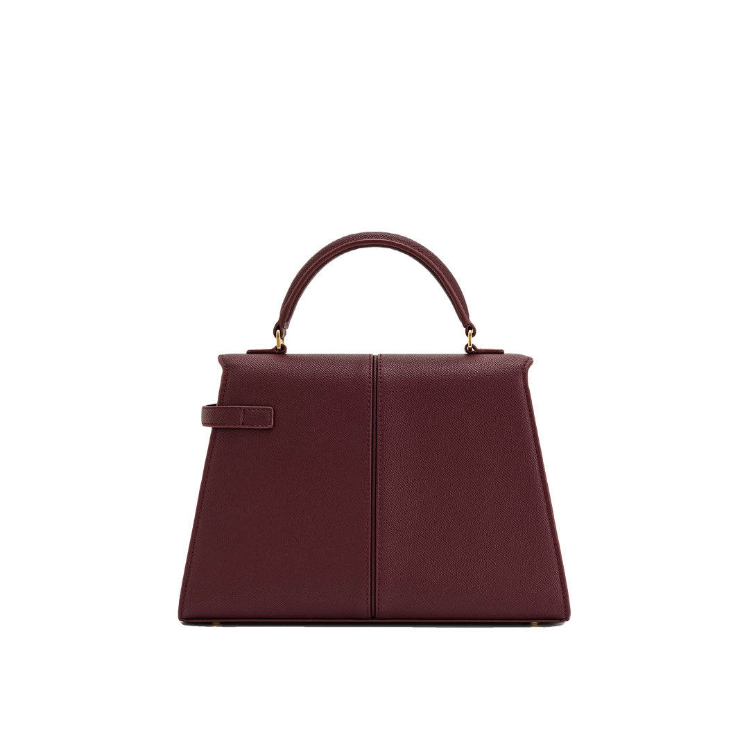 JW PEI Elise Large Top Handle Bag - Claret