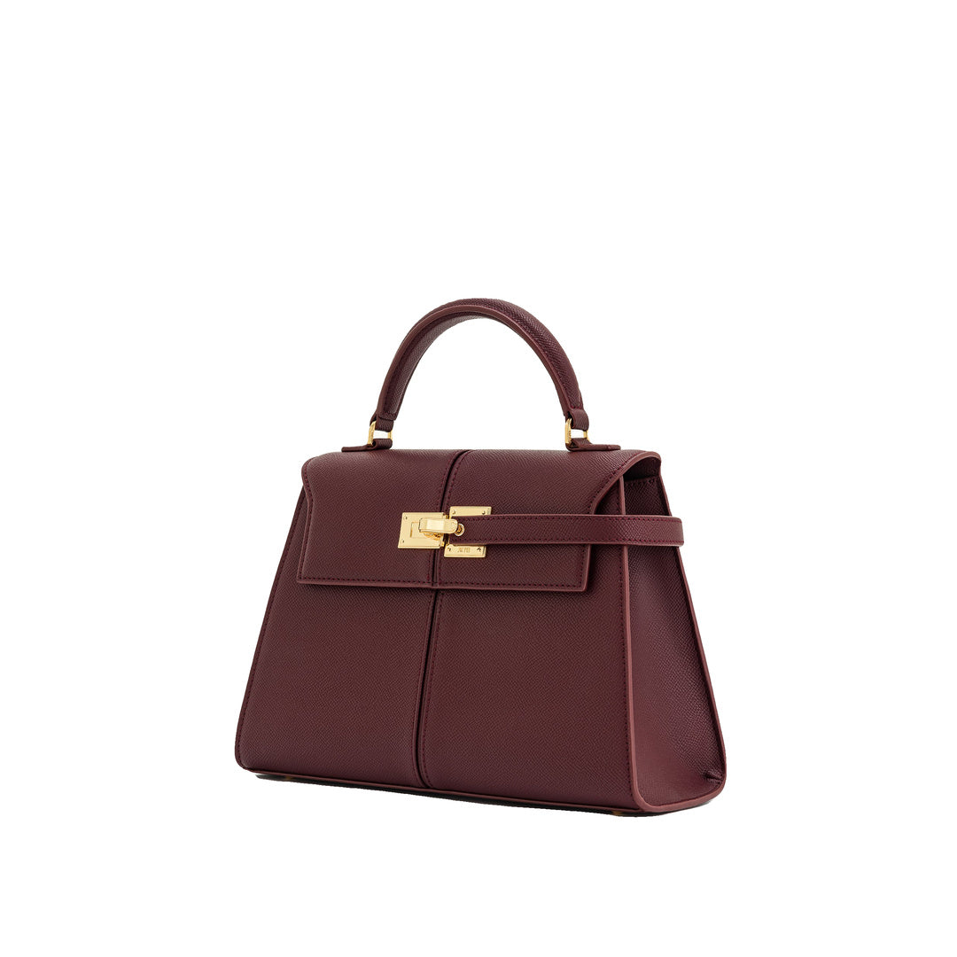 JW PEI Elise Large Top Handle Bag - Claret