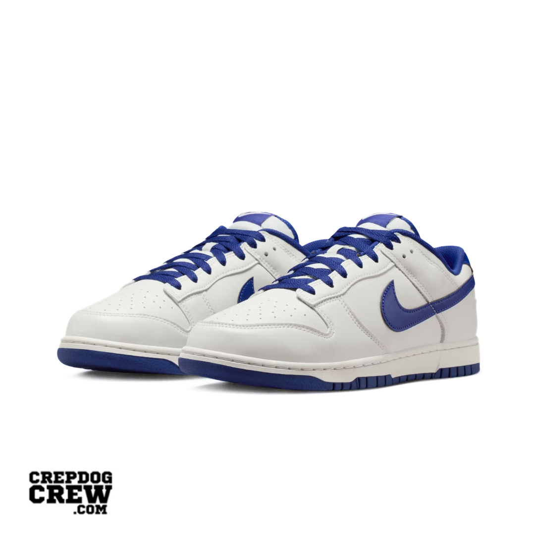Nike Dunk Low Retro White Deep Royal Blue