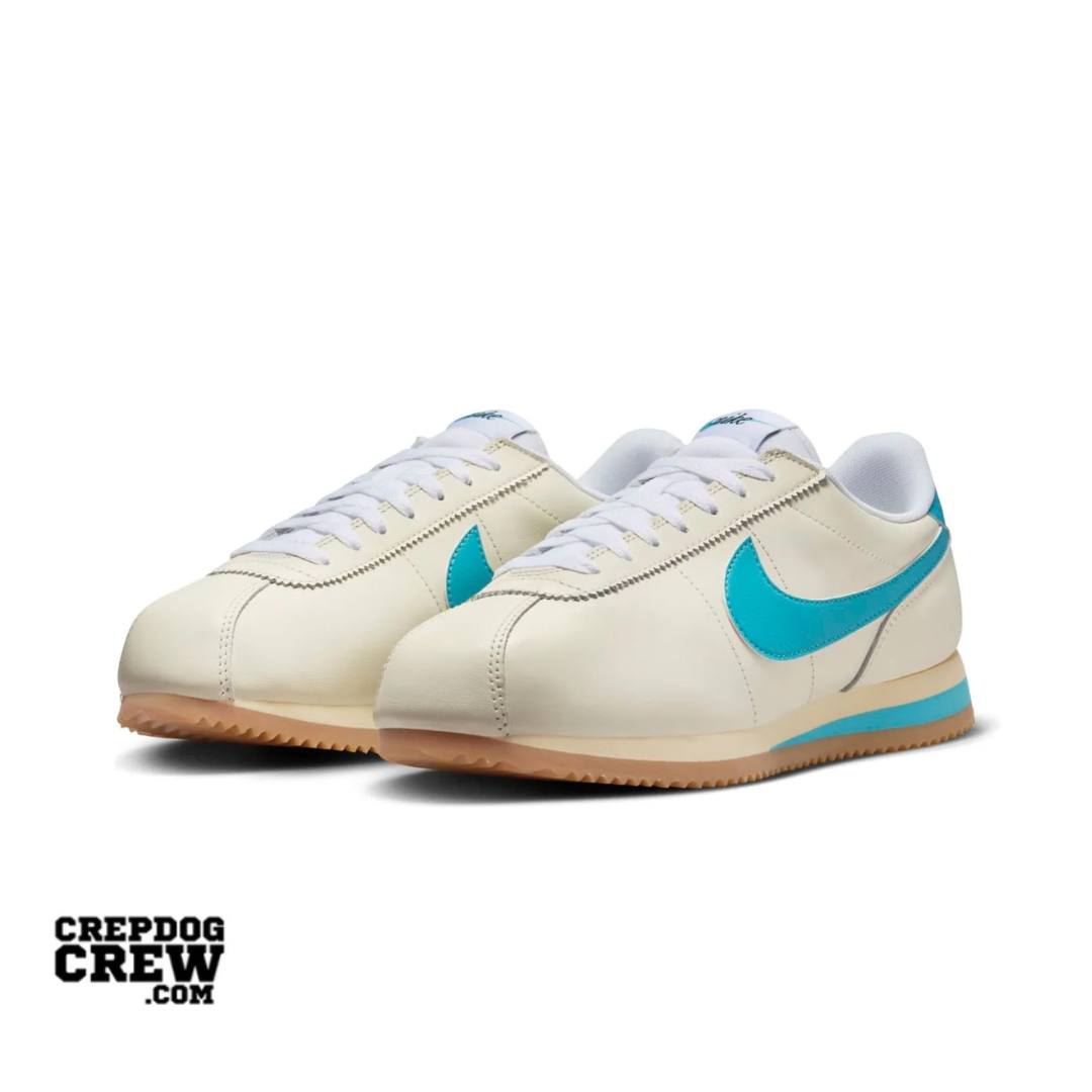 Nike Cortez Coconut Milk Gum Yellow Pale Vanilla Teal Nebula (W)