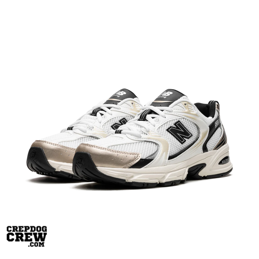 New Balance 530 White Light Gold Metallic