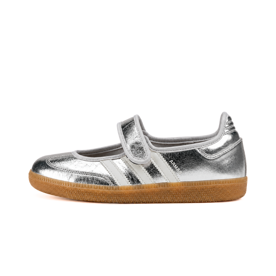 adidas Samba Jane Silver Metallic Off White Gum (W)