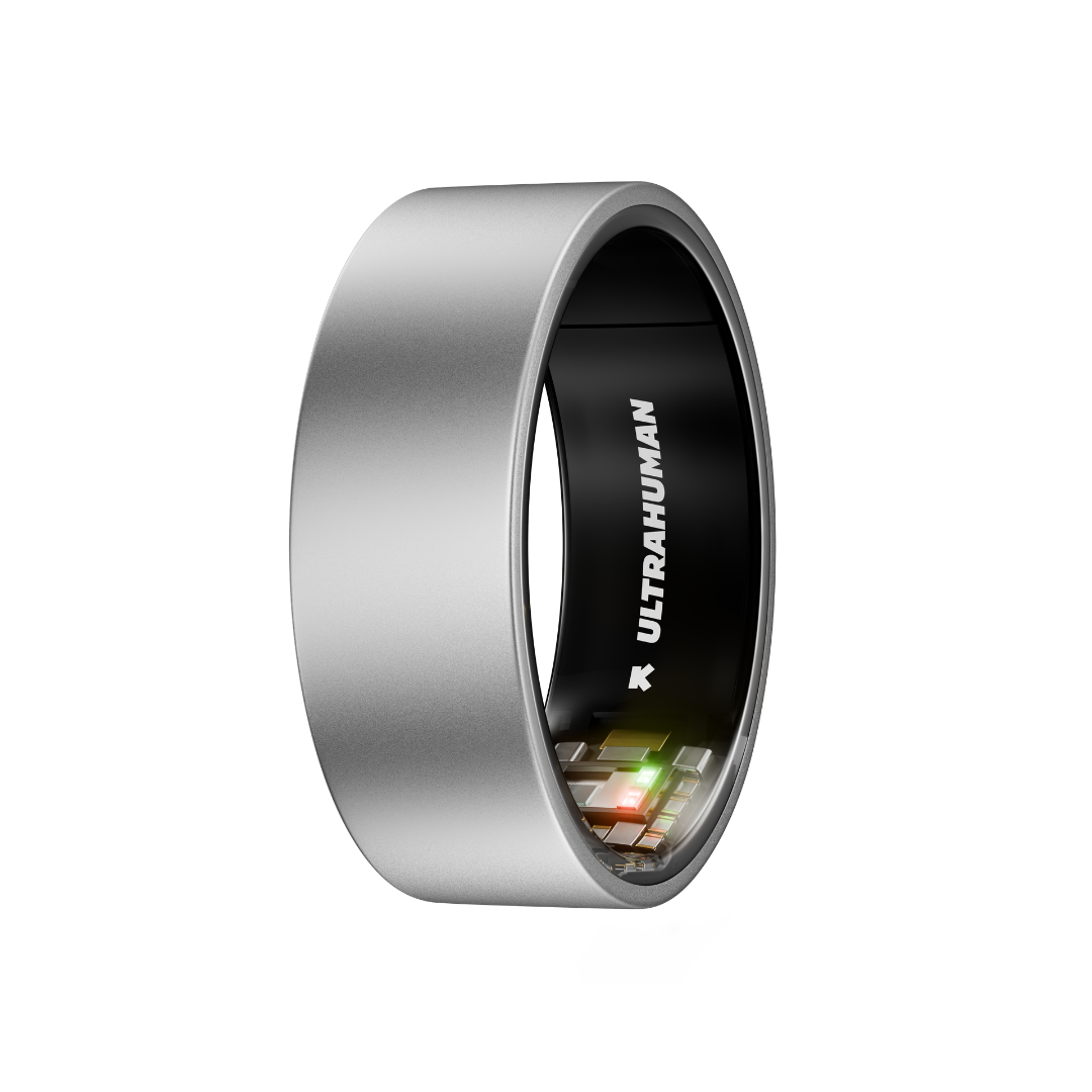 Ultrahuman Ring AIR Raw Titanium
