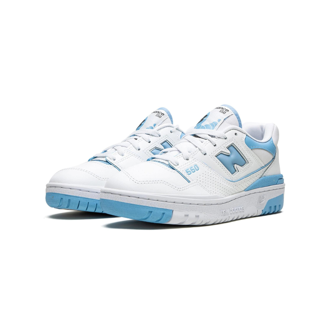 New Balance 550 White Blue Haze Rain Cloud