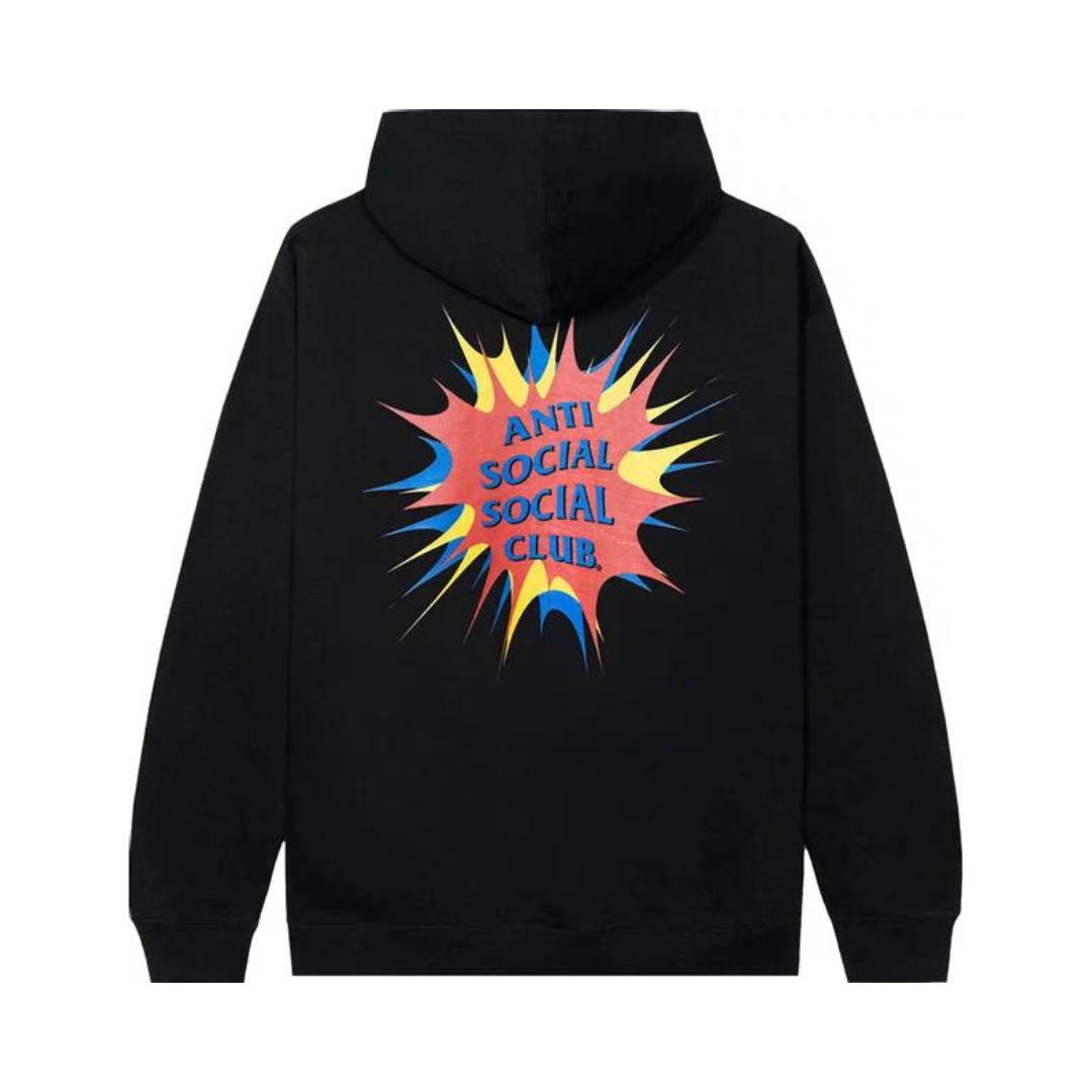 Anti Social Social Club Stunned Hoodie Black
