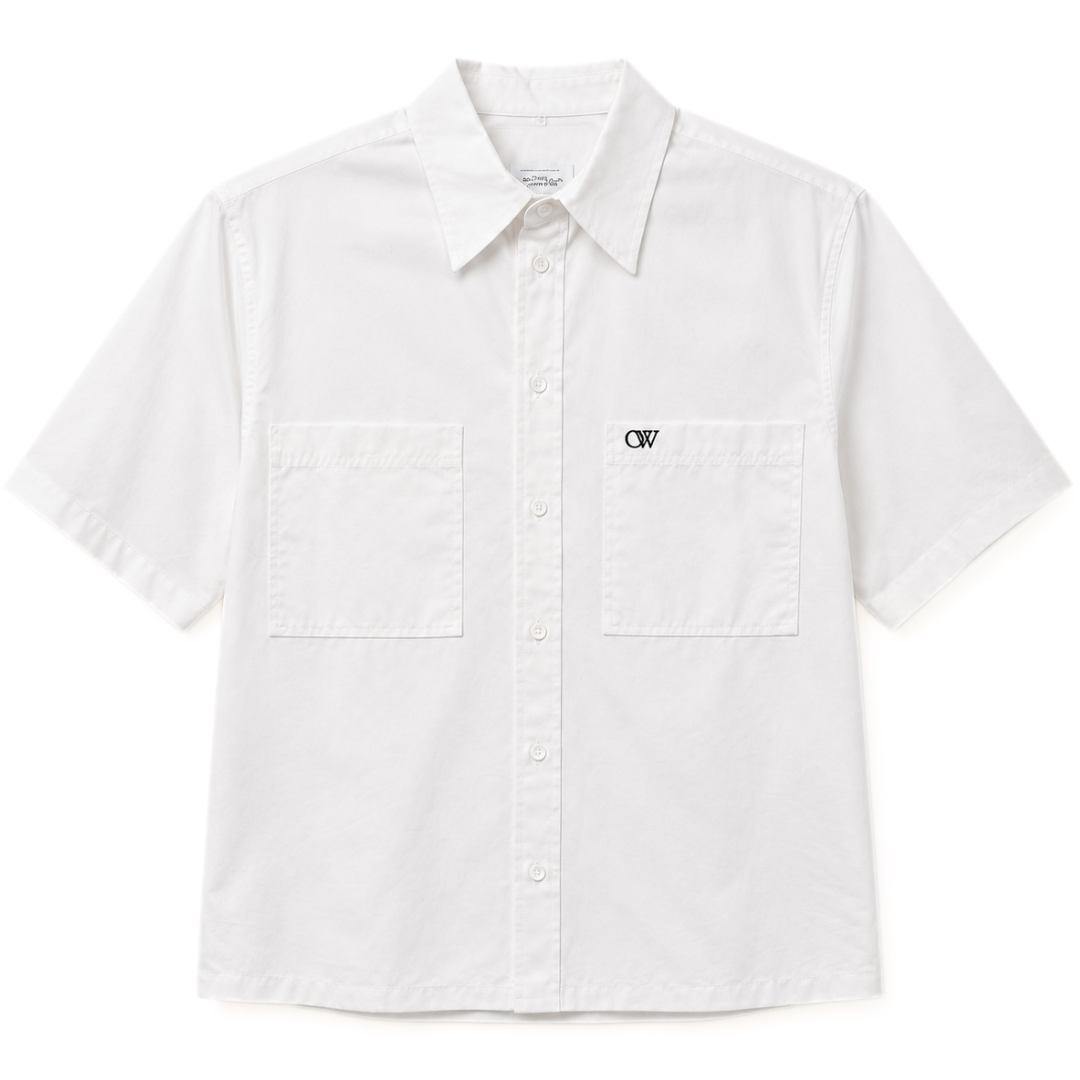 OFF WHITE OW SUMMER WHITE SHIRT WHITE