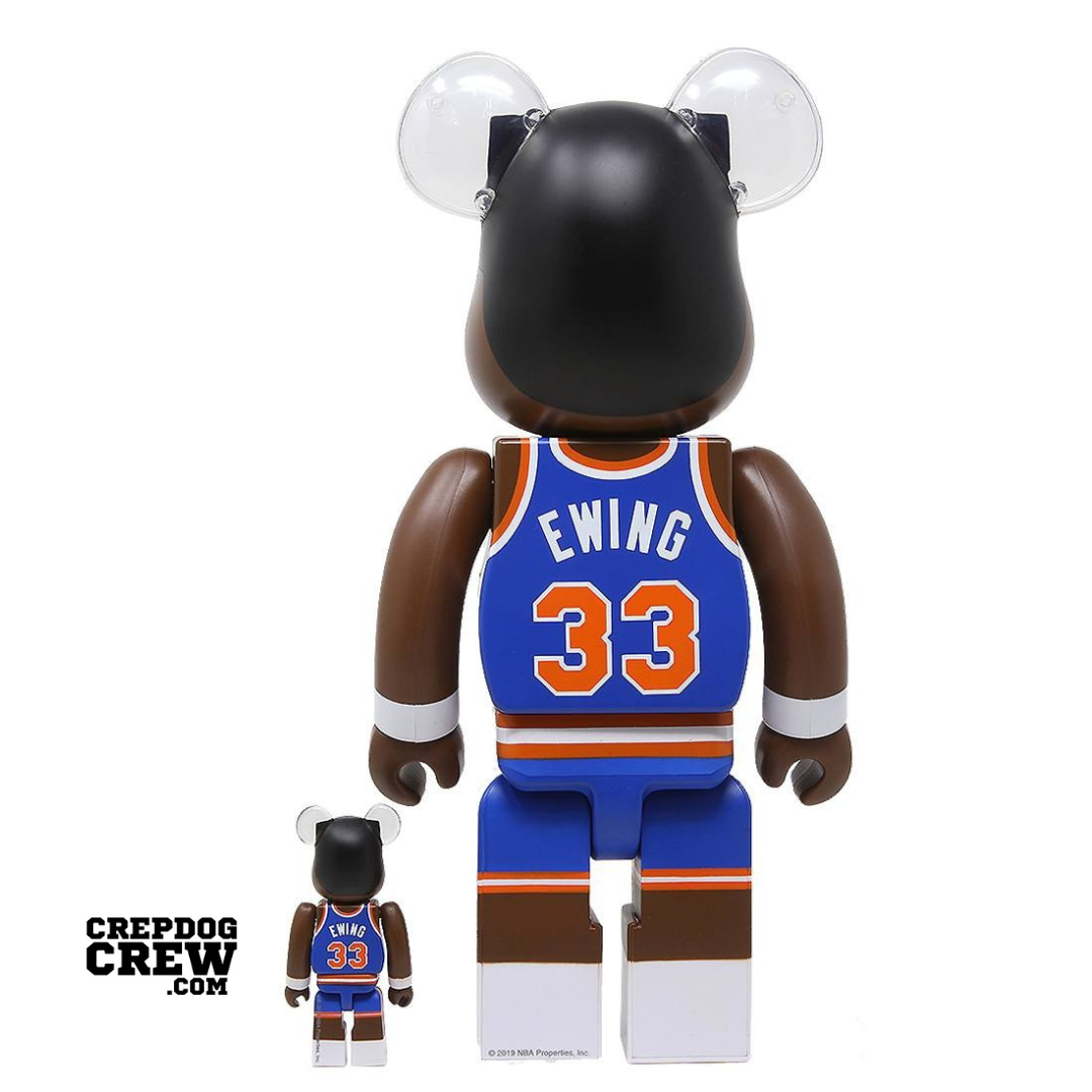 Bearbrick Patrick Ewing (New York Knicks) 100% & 400% Multi