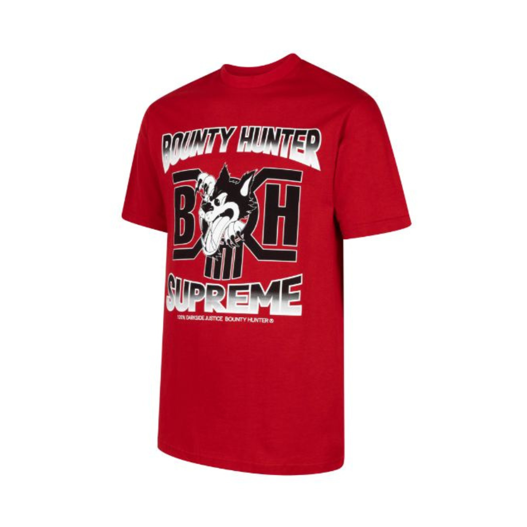 Supreme Bounty Hunter Wolf Tee Red