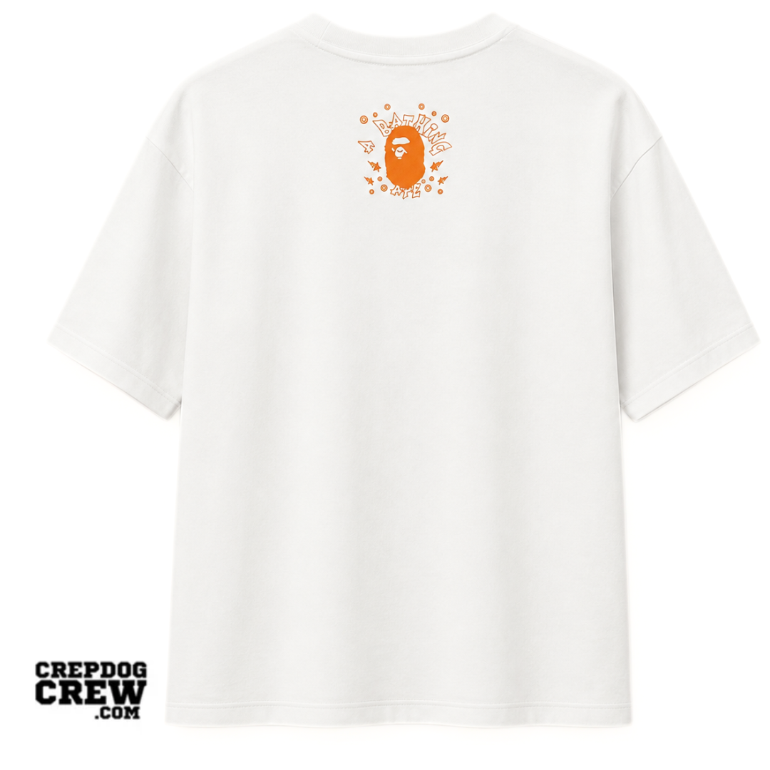 BAPE SUGAR SKULL TEE WHITE