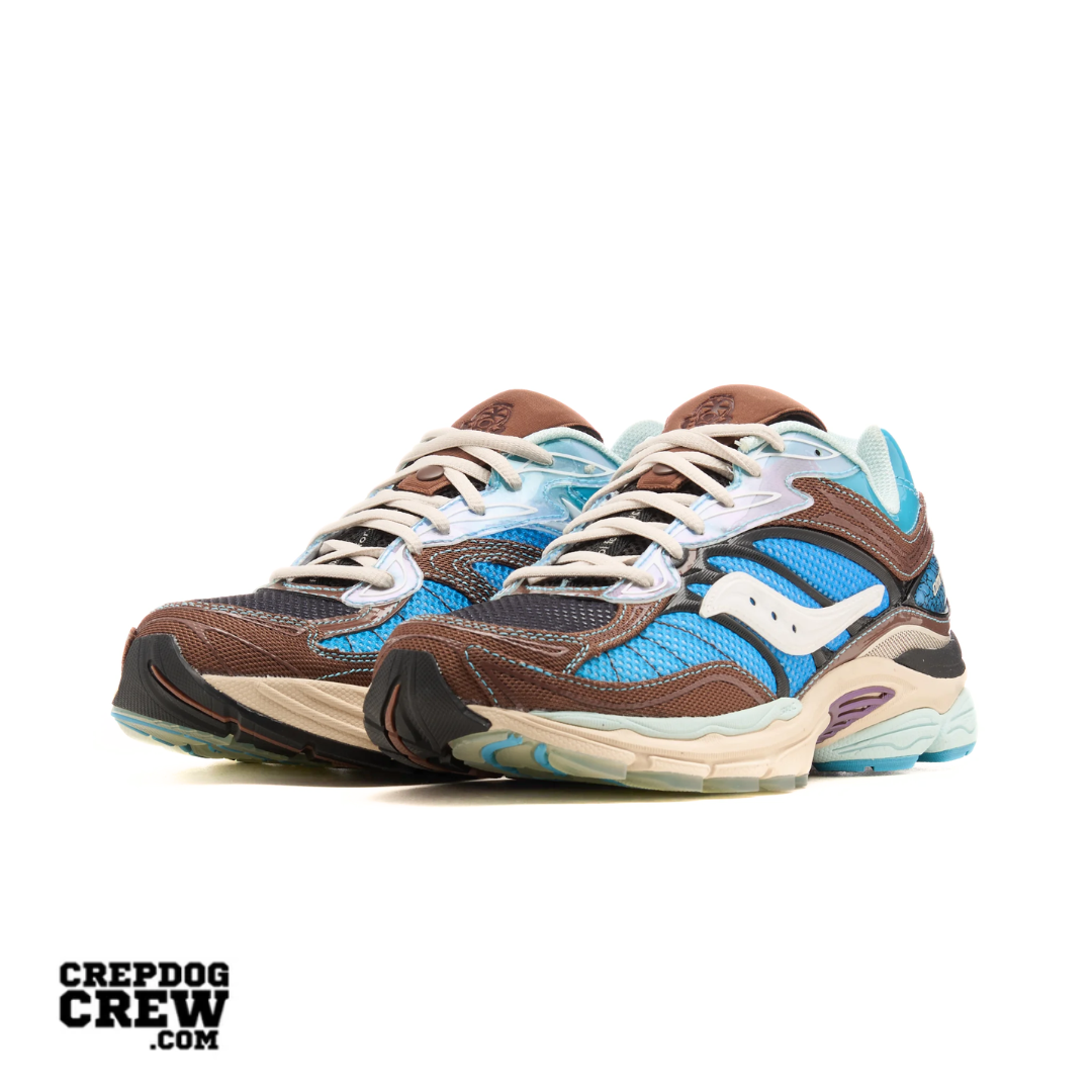 Saucony ProGrid Omni 9 Footpatrol Blue Brown