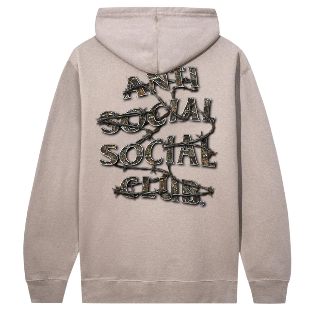 ANTI SOCIAL SOCIAL CLUB BUCK HOODIE SANDSTONE