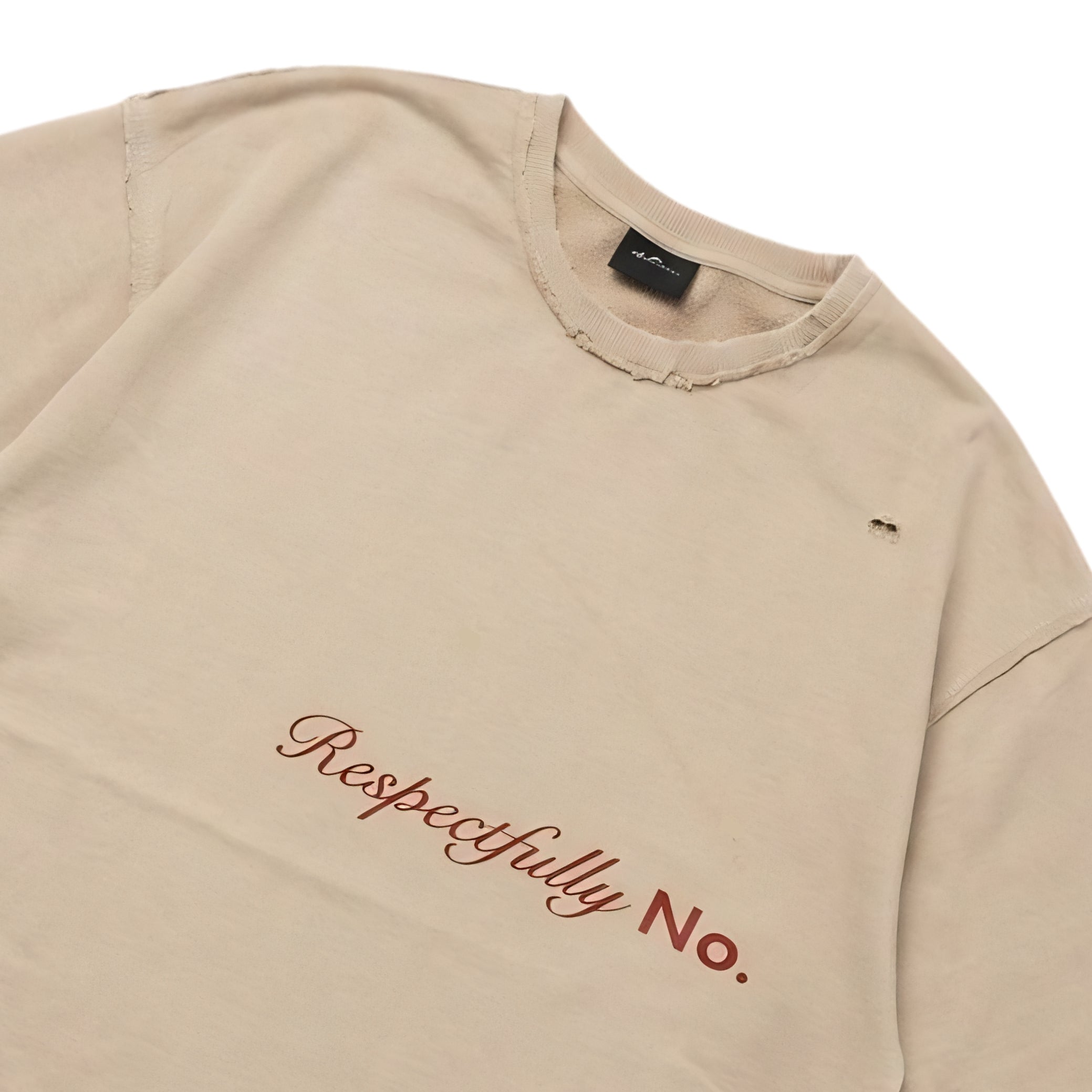 RESPECTFULLY NO T-SHIRT