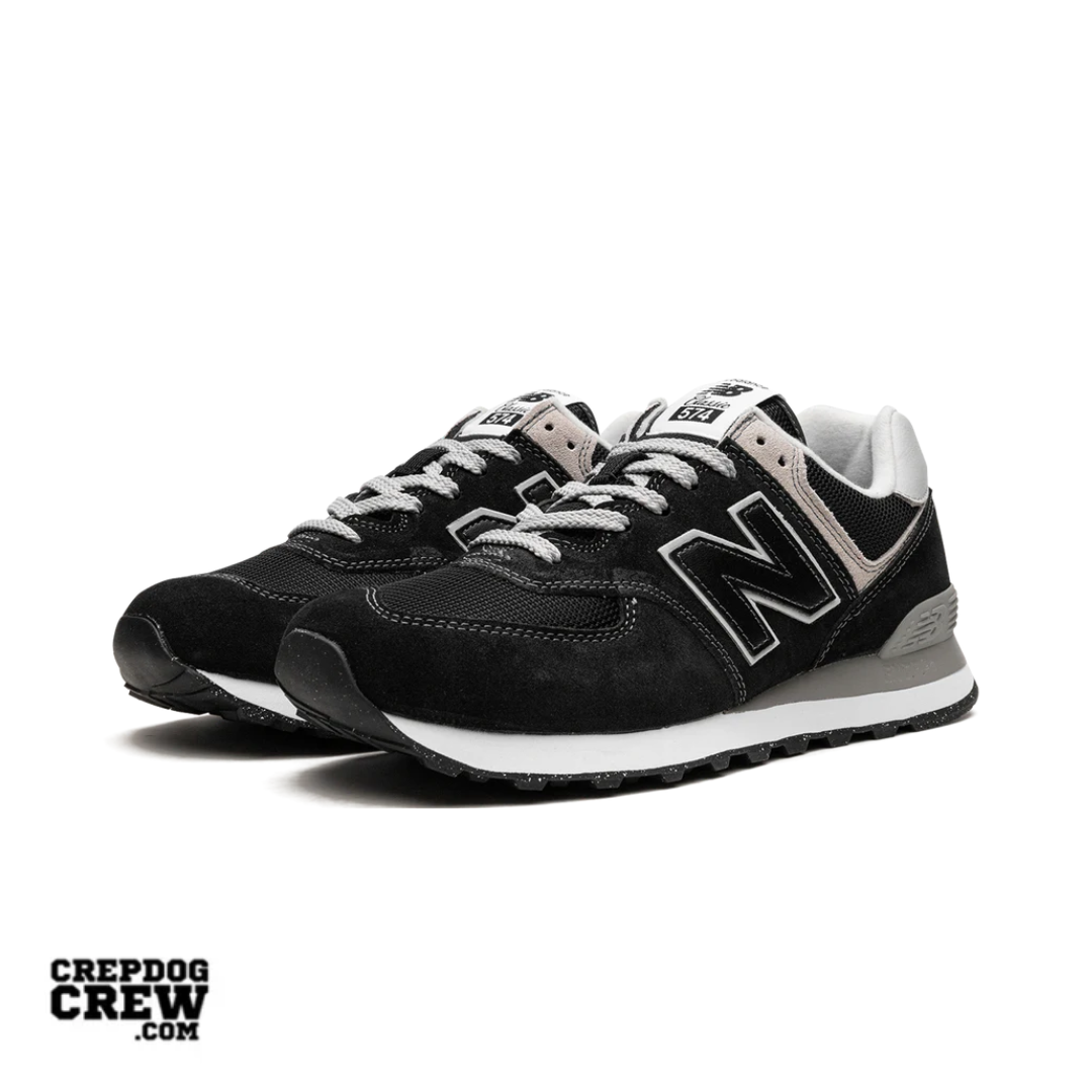 New Balance 574 Black White
