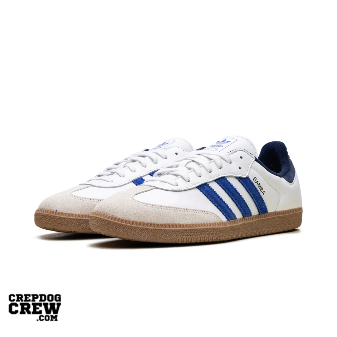 adidas Samba OG White Royal Blue Night Indigo