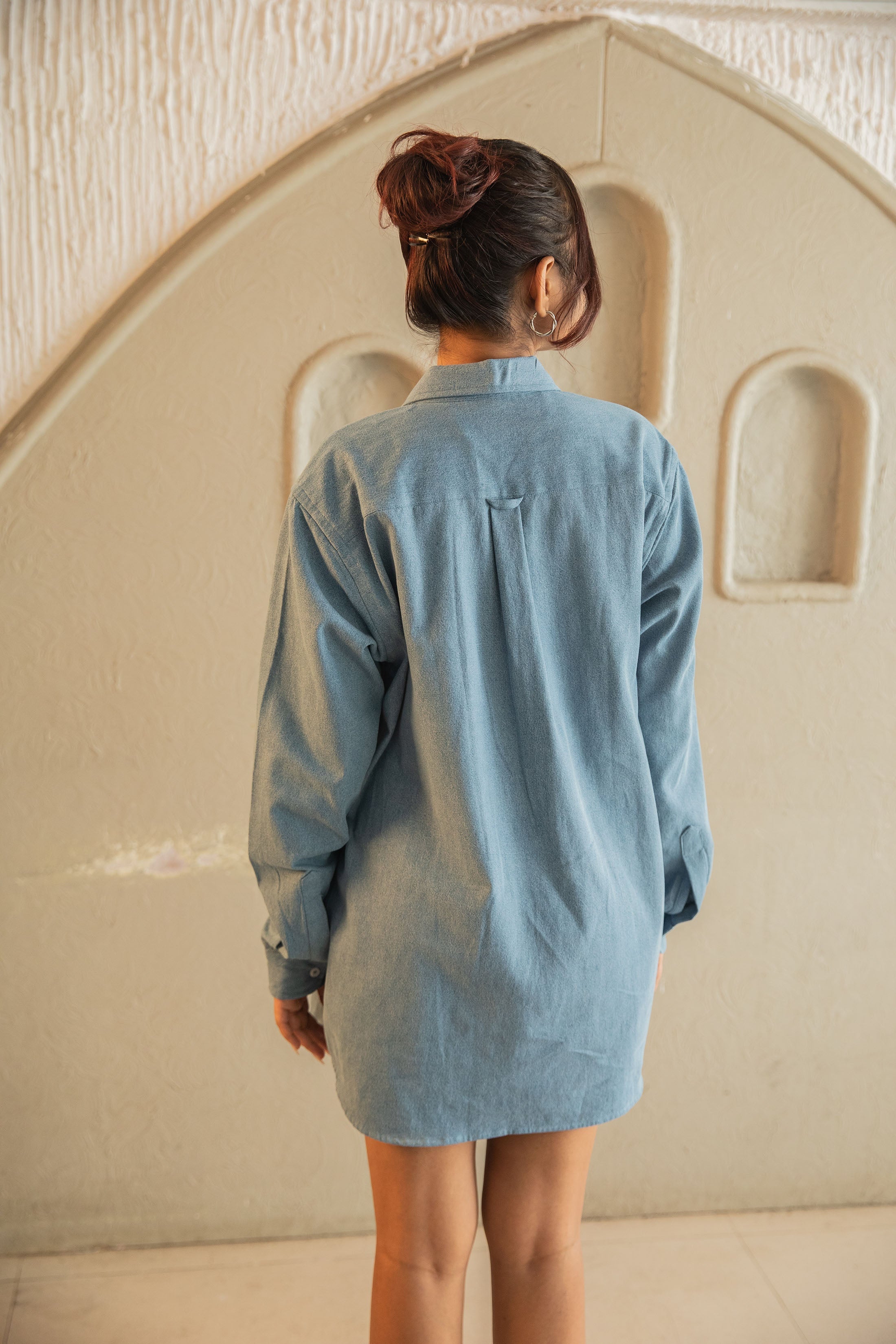 Denim Shirt - (Ice Wash)