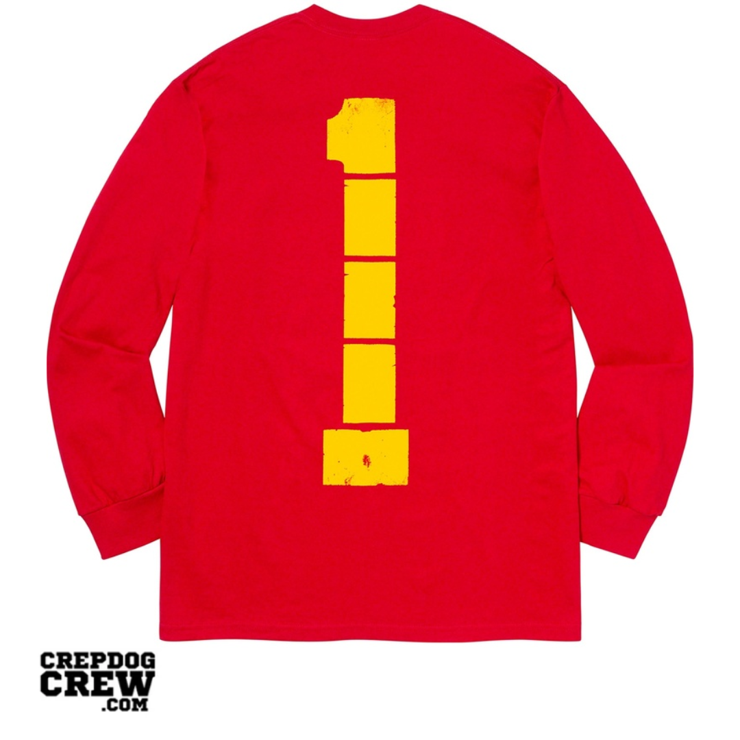 SUPREME MENS SWEATSHIRT RED