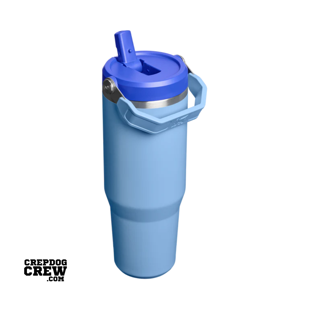 STANLEY Tumbler Mug IceFlow Flip Straw Blue Sky 30 Oz