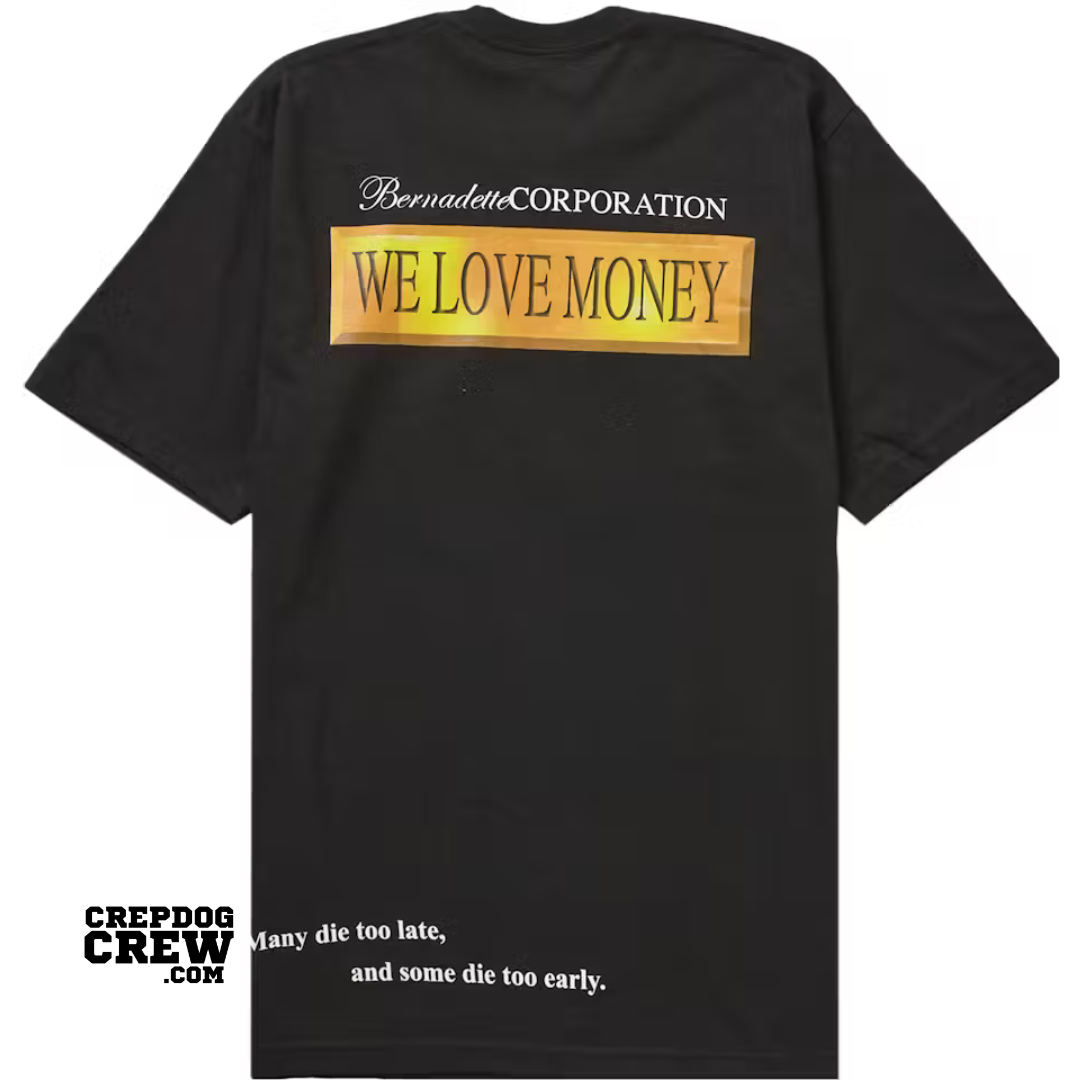 SUPREME BERNADETTE CORPORATION FUCK TEE BLACK