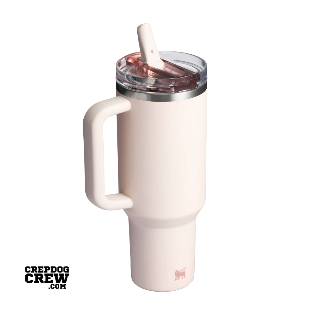 STANLEY TUMBLER Mug ProTour Flip Straw Rose Quartz 40 oz