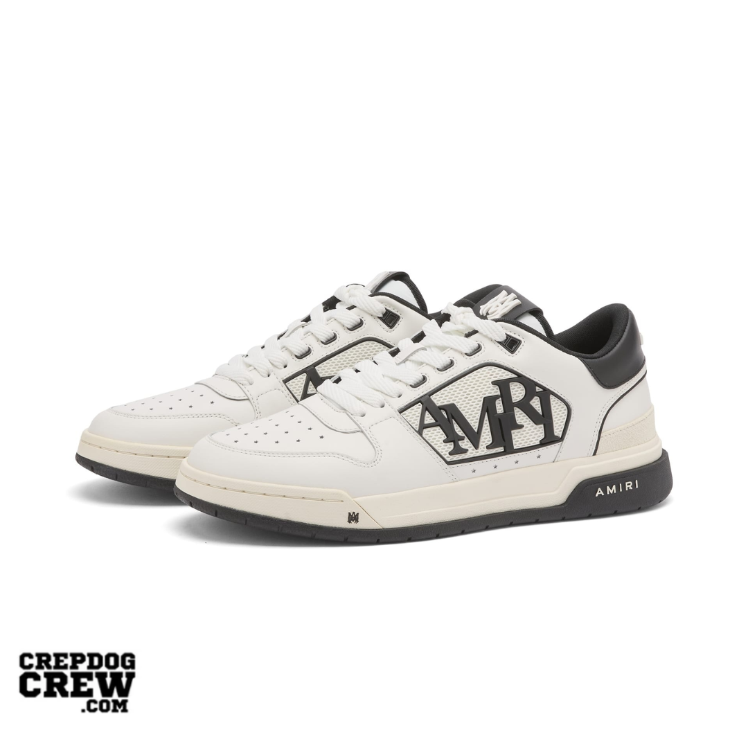 AMIRI Classic Low White Black