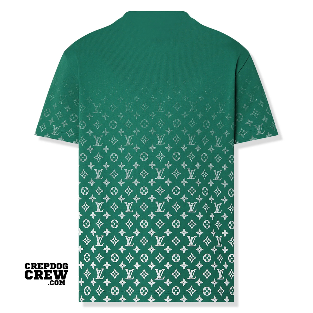 Louis Vuitton Monogram Gradient Cotton Tee Green