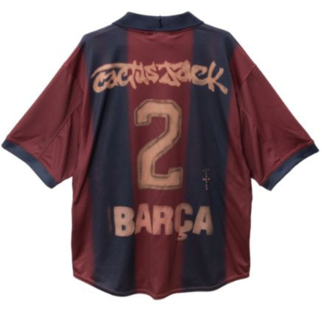 TRAVIS SCOTT x NIKE FC BARCELONA RETRO JERSEY