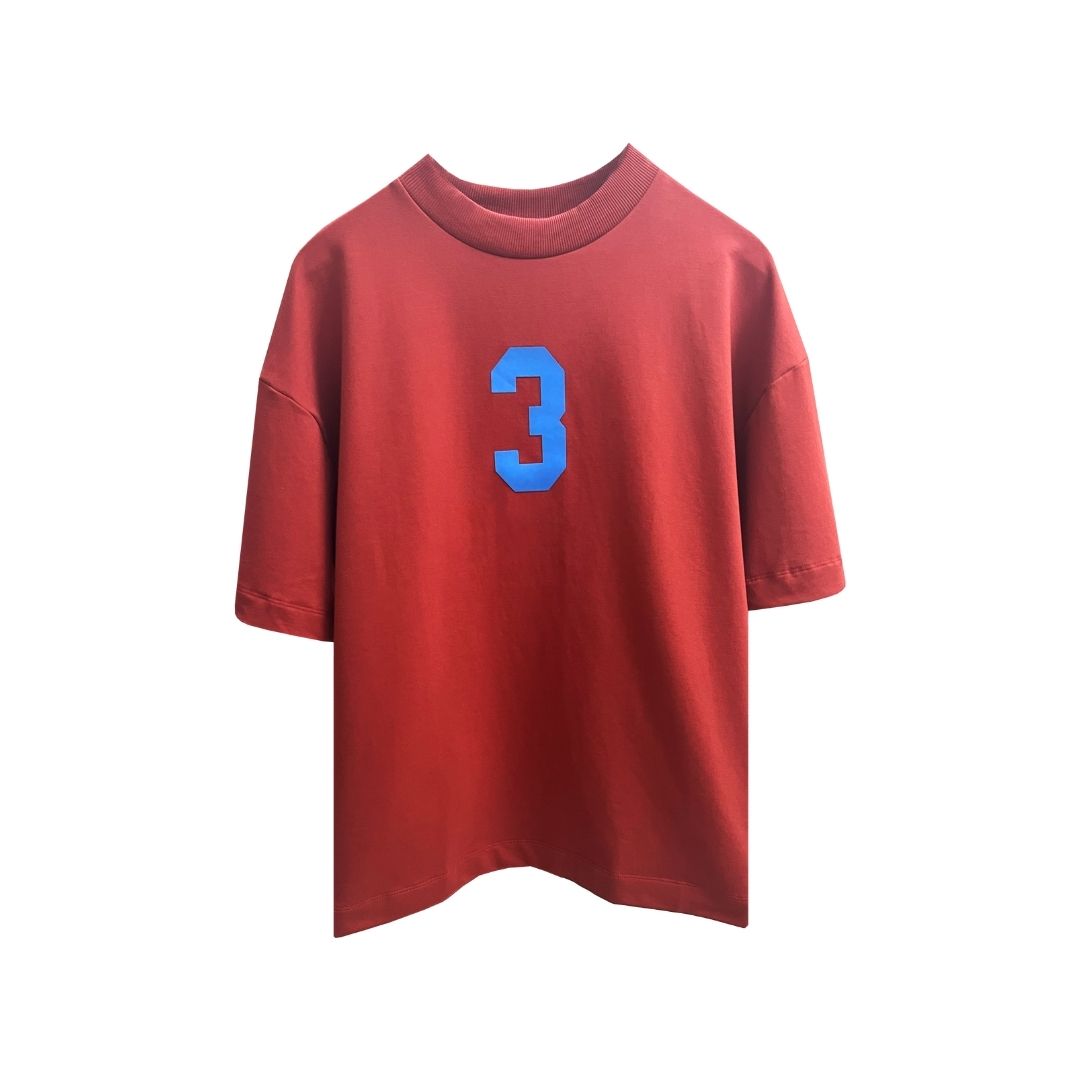 3 T-shirt in Rust [Unisex]