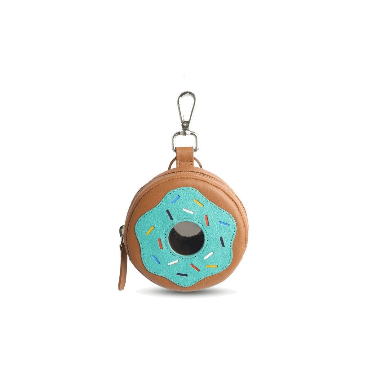 Donut Zipper Key Pouch