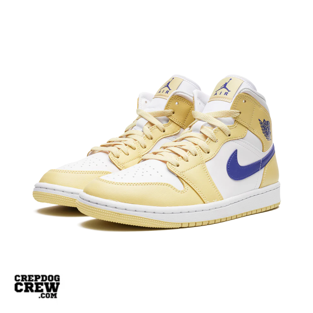 Jordan 1 Mid Lemon Wash Lapis (W)