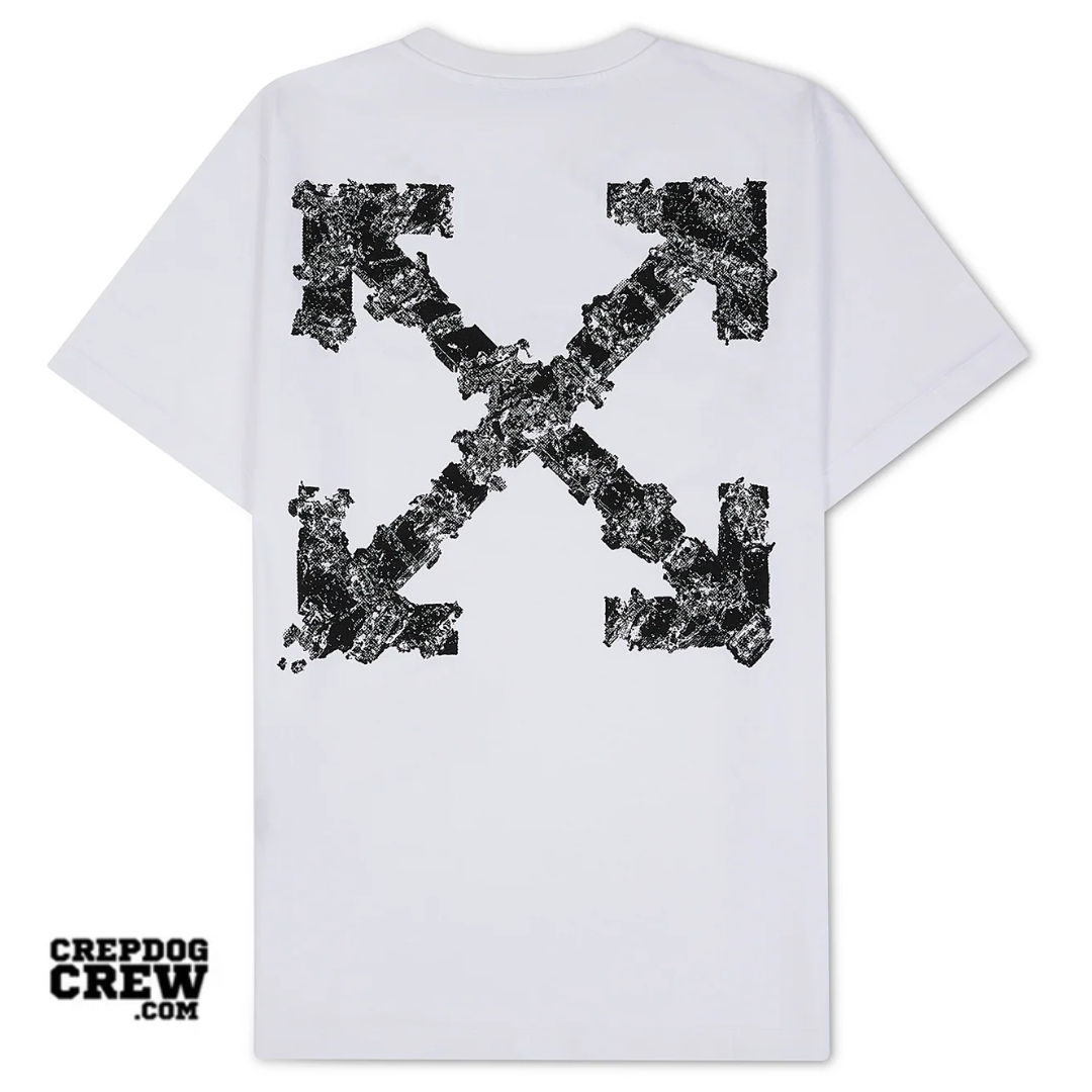 Off White Heraldic Arrow Slim Tee WHITE