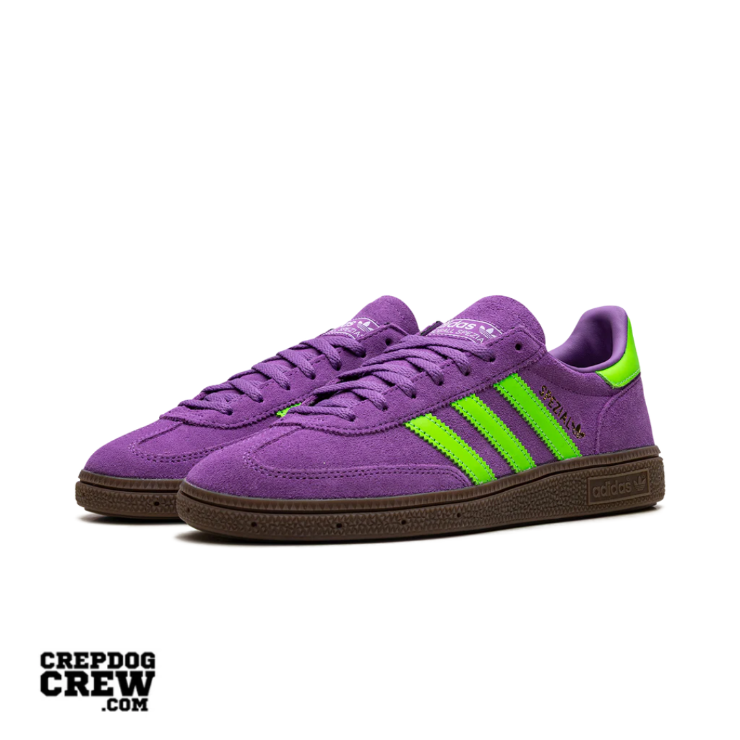adidas Handball Spezial Elastic Active Purple Solar Green (W)