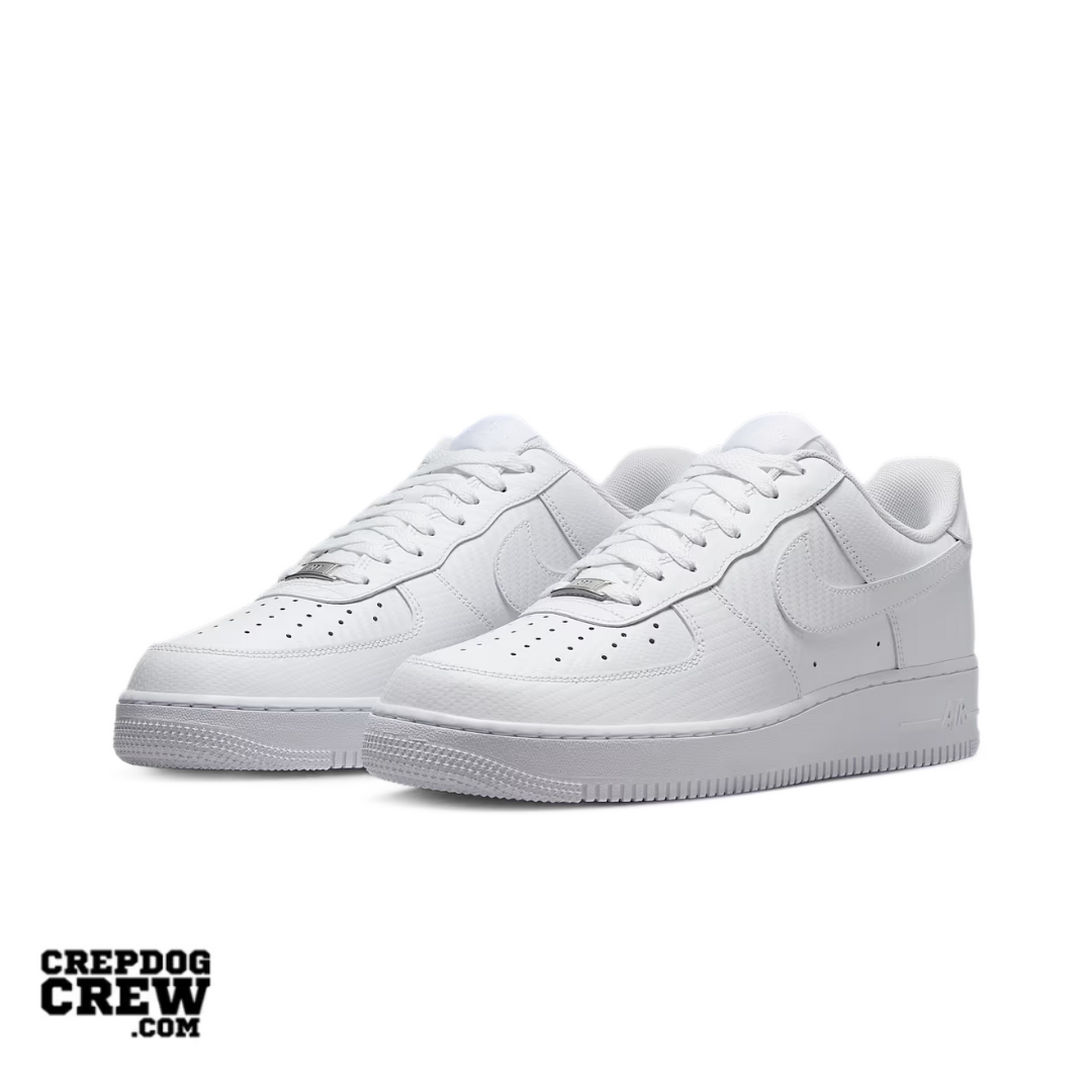 Nike Air Force 1 Low '07 LV8 White Carbon Fiber