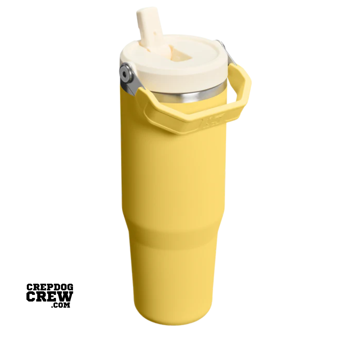STANLEY Tumbler Mug IceFlow Flip Straw Daffodil 30 Oz