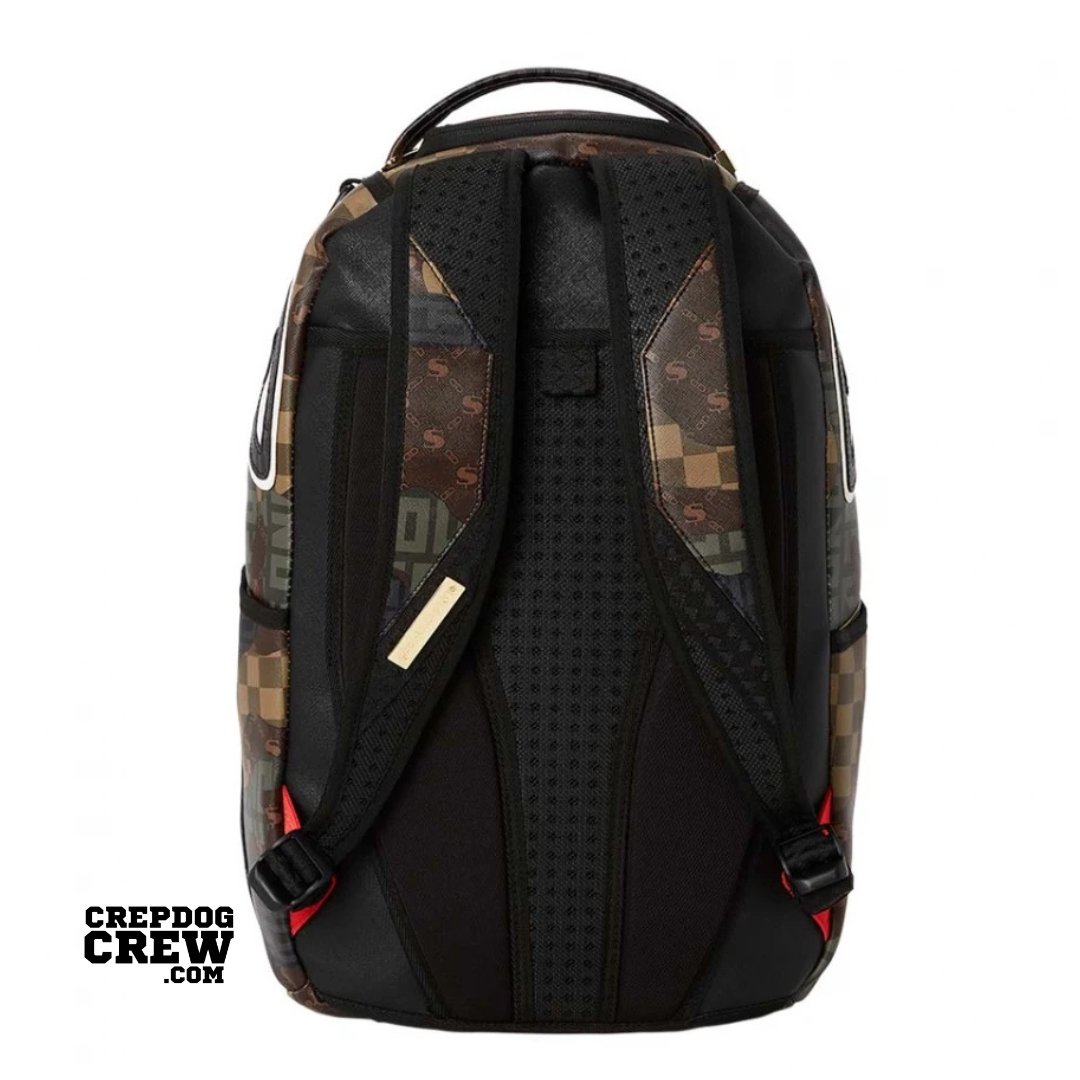 SPRAYGROUND CAMO BRANDED DLX BACKPACK