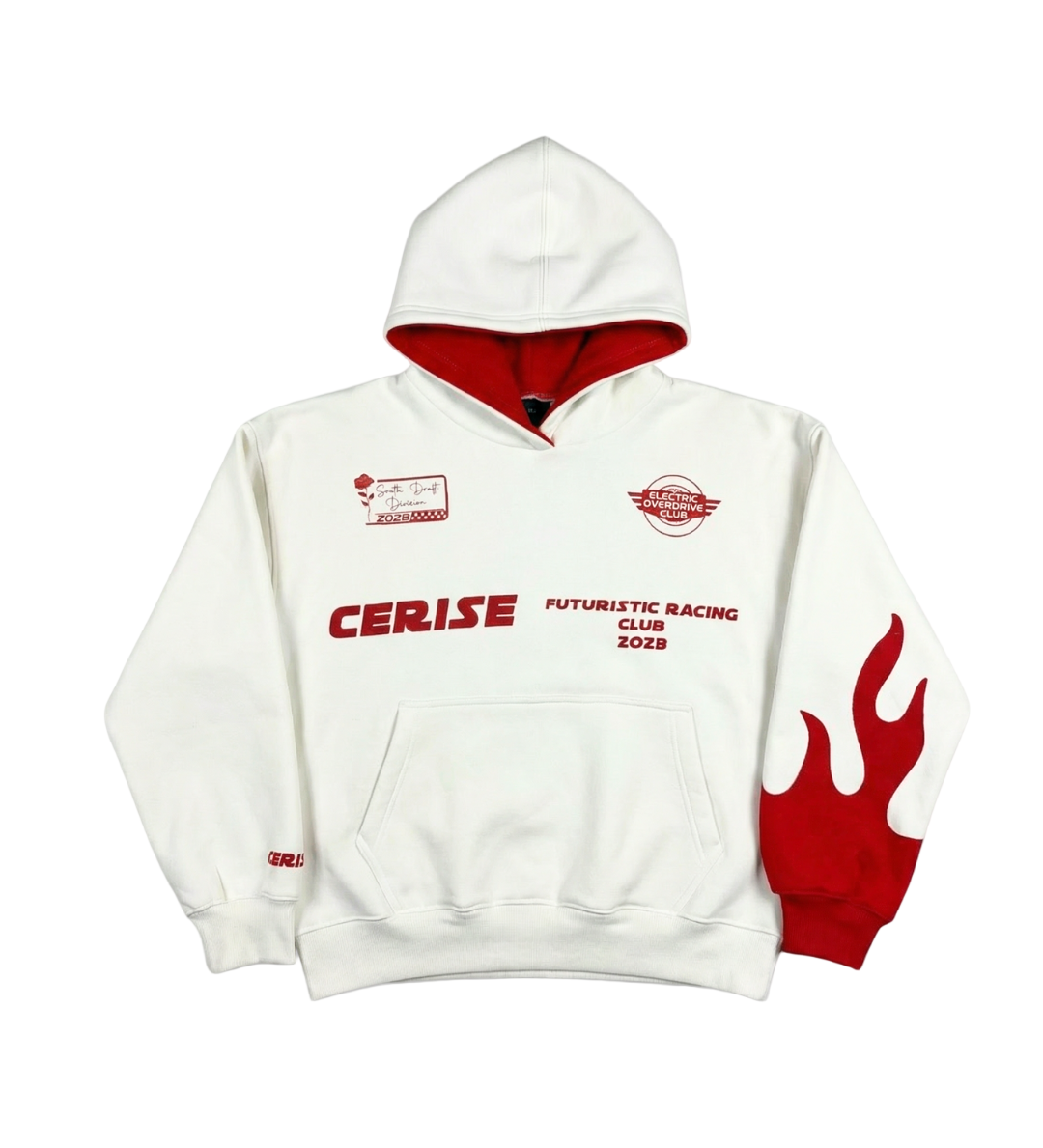 THE NO 10 FLAME RACER HOODIE